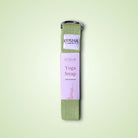dark green colour belt for stretching with metal buckle made from organic cotton by kosha yoga co