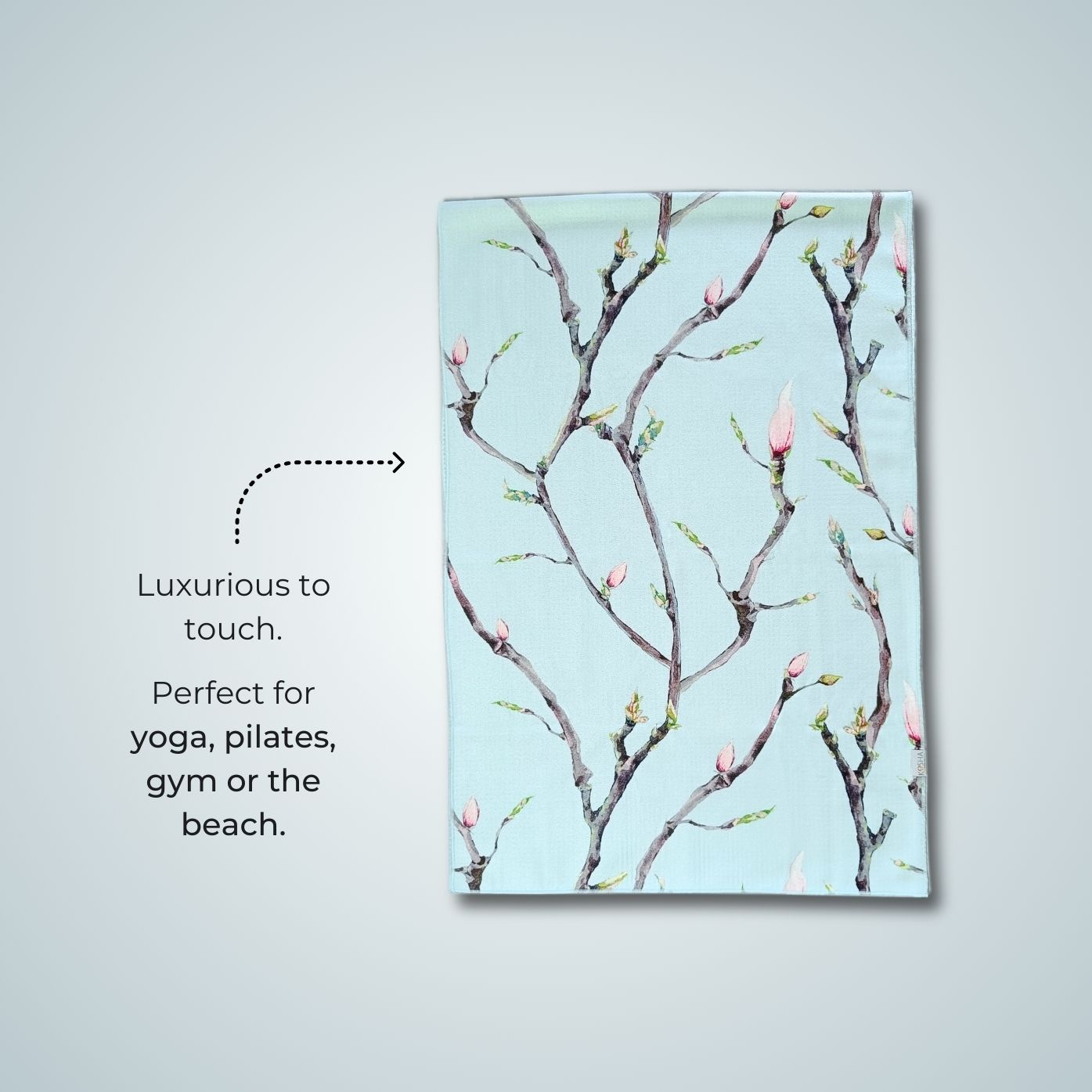 extra long super soft travel yoga mat by kosha yoga co