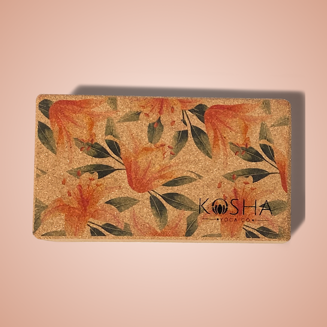 Yoga Blocks Bricks By Kosha Yoga Co. India Non Slip Sweat Absorbent Eco-friendly