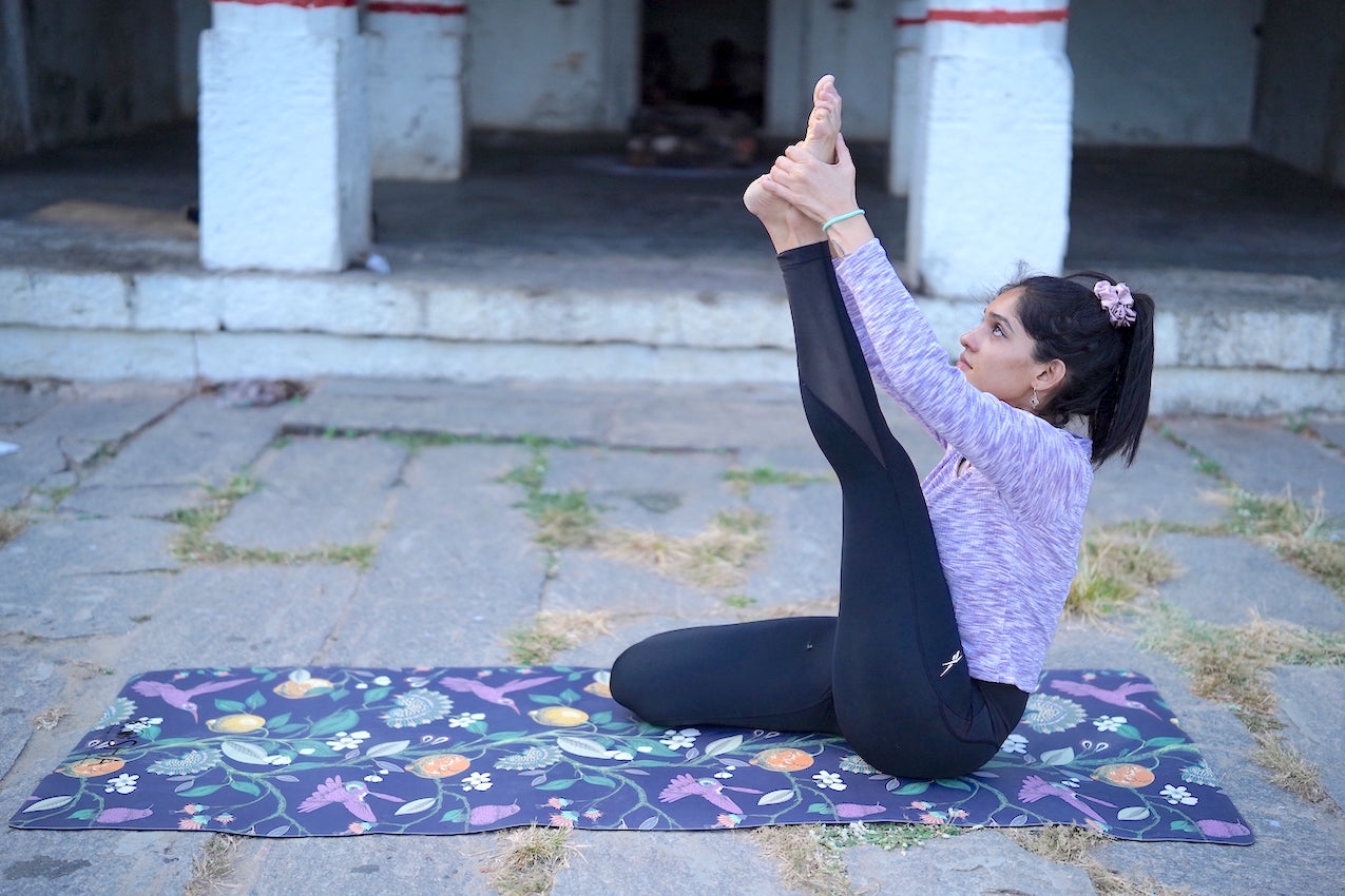 Buy Pro Yoga Mats in India  Non Slip Sweat Absorbent Natural Rubber –  Kosha Yoga Co.