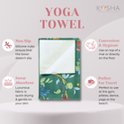 why you need a yoga towel