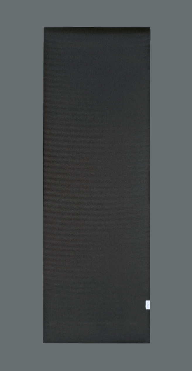 extra long thick and durable exercise mat by kosha yoga co in black colour