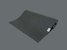 black colour exercise mat for weights training cardio and gym by kosha yoga co