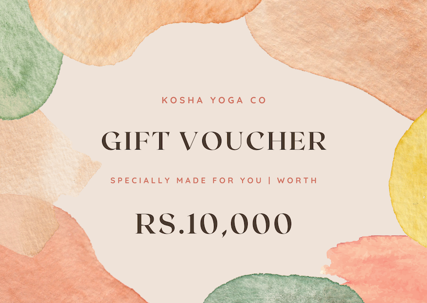 Kosha Gift Voucher for yoga lovers