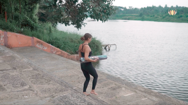 premium yoga mats from natural materials by kosha yoga co