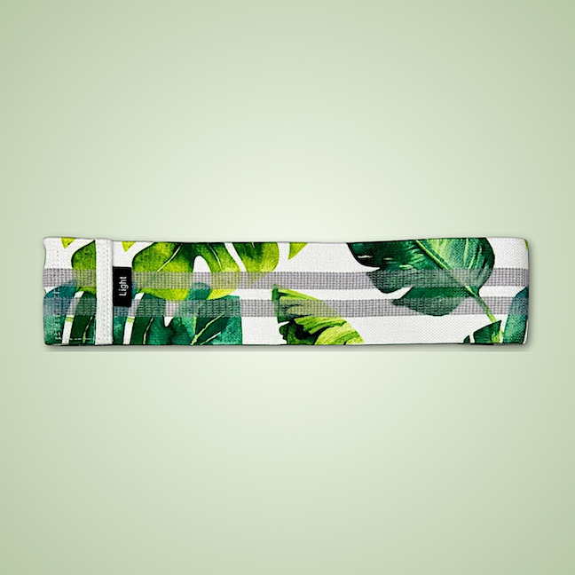 Light tension fabric booty band by Kosha Yoga Co, 66 cm non-slip resistance loop