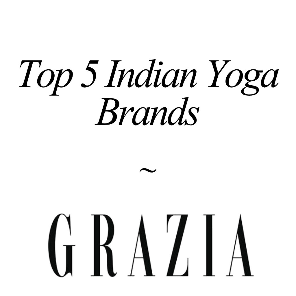 yoga mats by Kosha featured on Grazia magazine