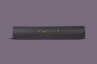 Black yoga mat With moon river Print Which Is Sweat Absorbent Non Slip Yoga Mat By Kosha Yoga Co